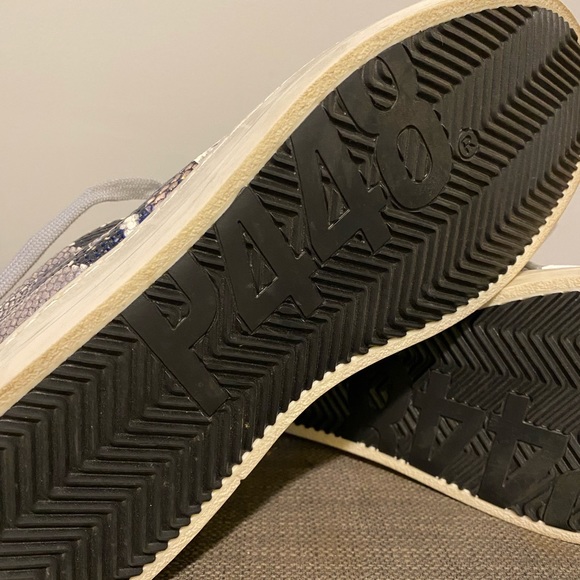 P448 Women's John Snakeskin Sneakers - Picture 12 of 14